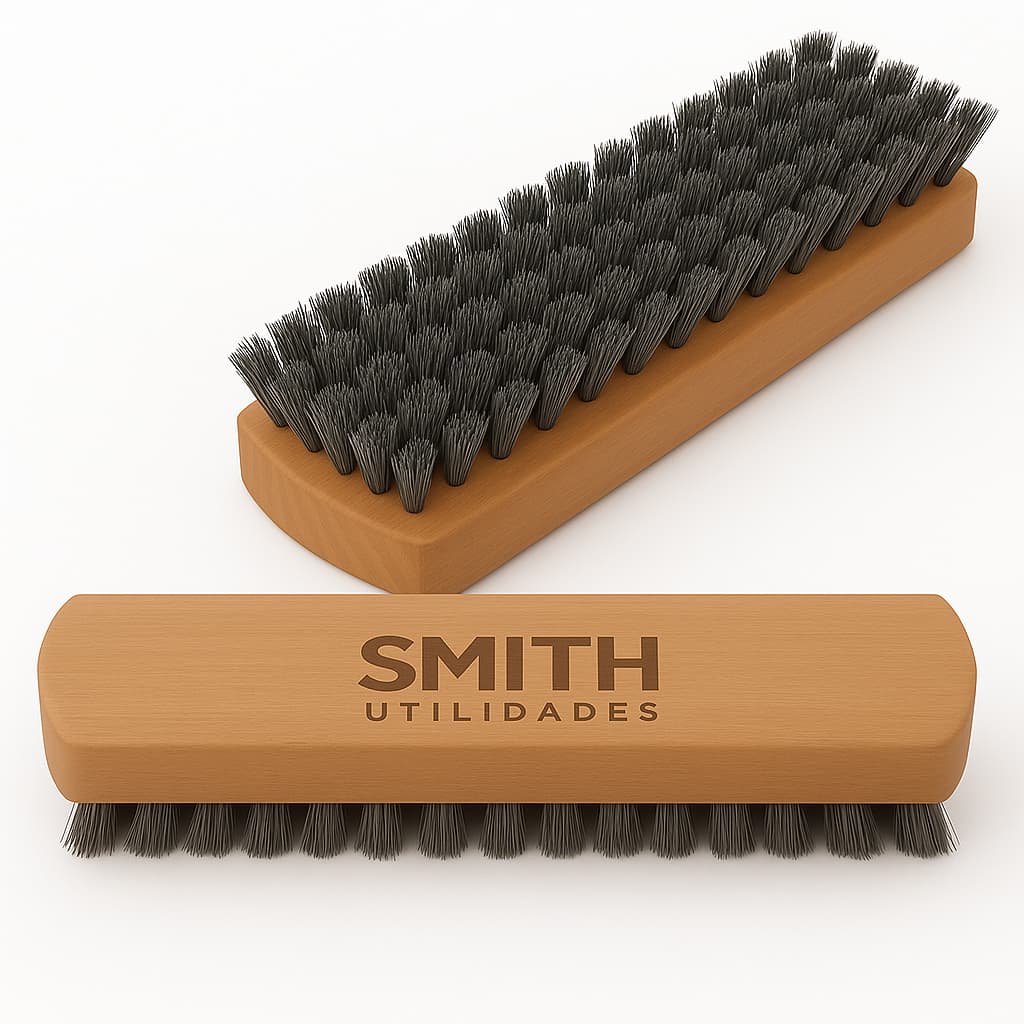 Escova Sapato Lustrar e Engraxar Macia - 1 Unidade