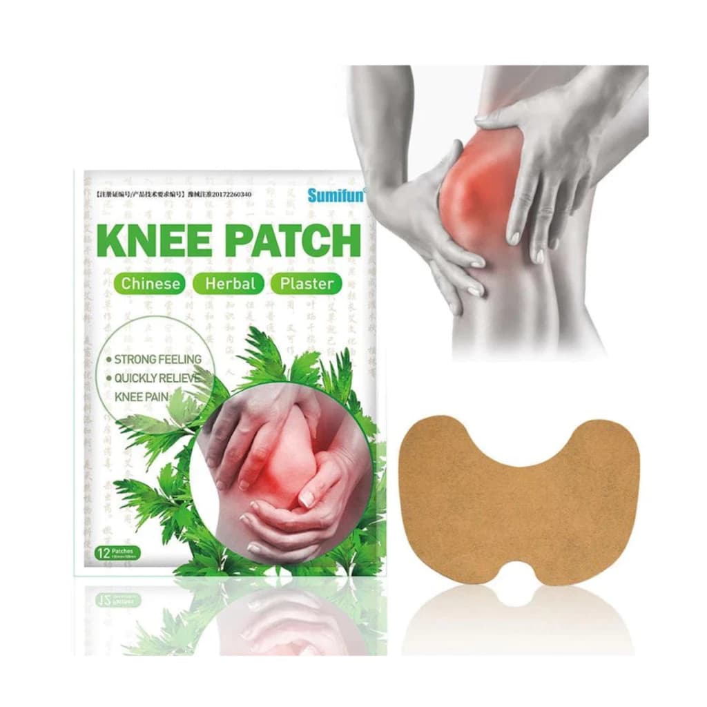 Adesivos Dores no Joelho Inflamação Muscular 10 / 40 Unidades Alivio de Dores