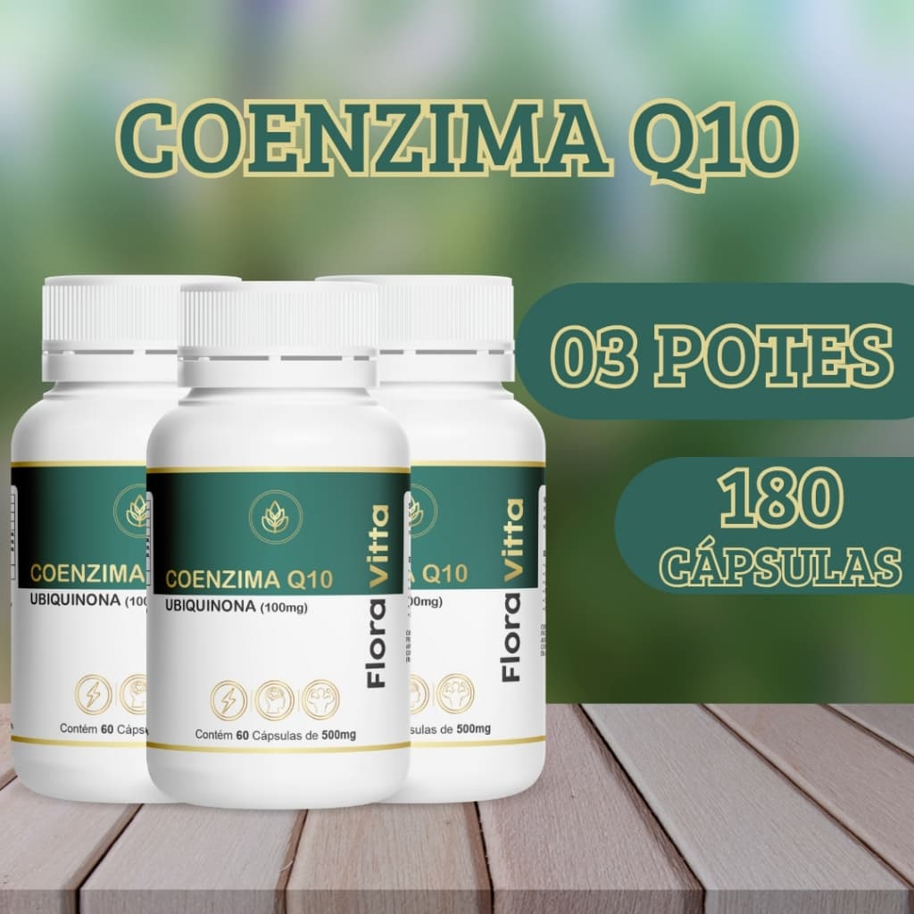 ⚡ Coenzima Q10 | Energia Celular, Coração Saudável e Longevidade