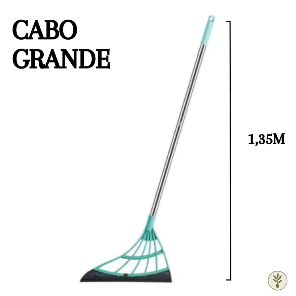 Vassoura Mágica Rodo Tira Pelo Limpa Vidro Seca Bem Silicone