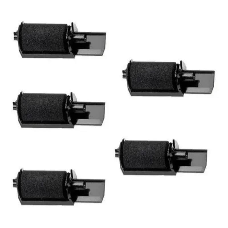 5 Rolete De Tinta Calculadora Elgin Ma-5111 Ir40 Preto.