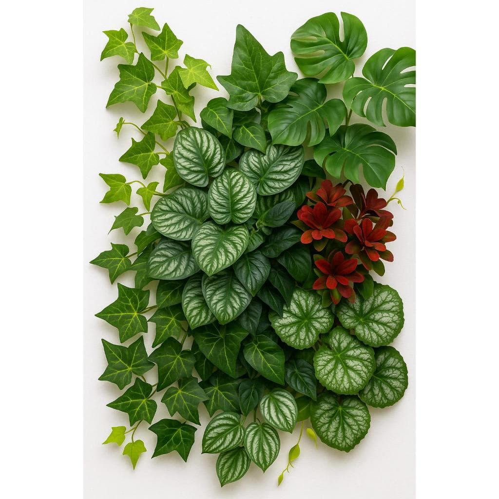 Ramo de Folhagem Artificial Com 18 Folhas/26-33