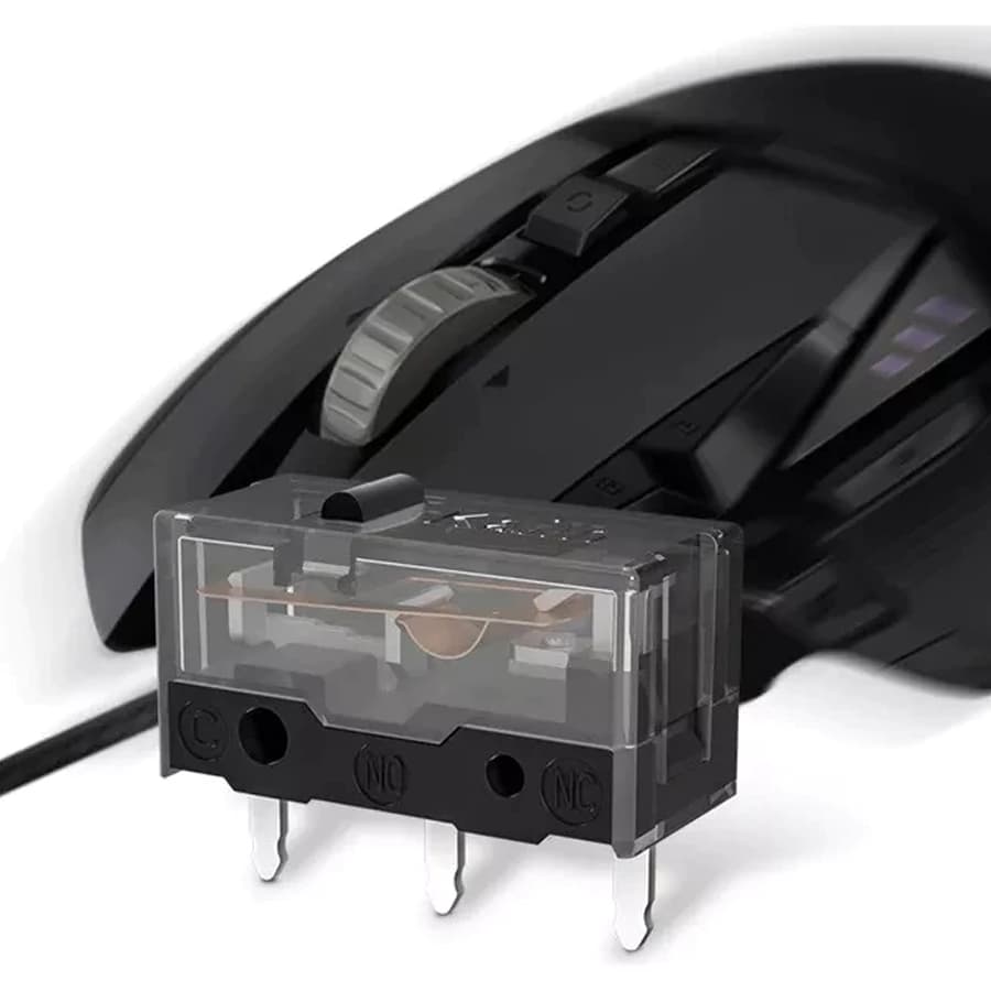 Micro Switch GM 8.0 Kailh Razer Logitech Mouse Gamer Reparo Consertar Duplo Clique