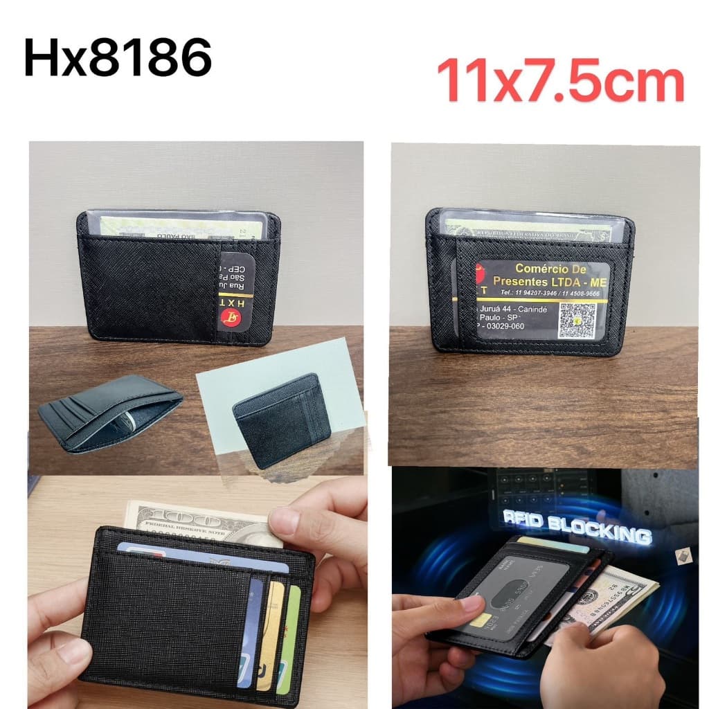 Carteira de cartão 8186
