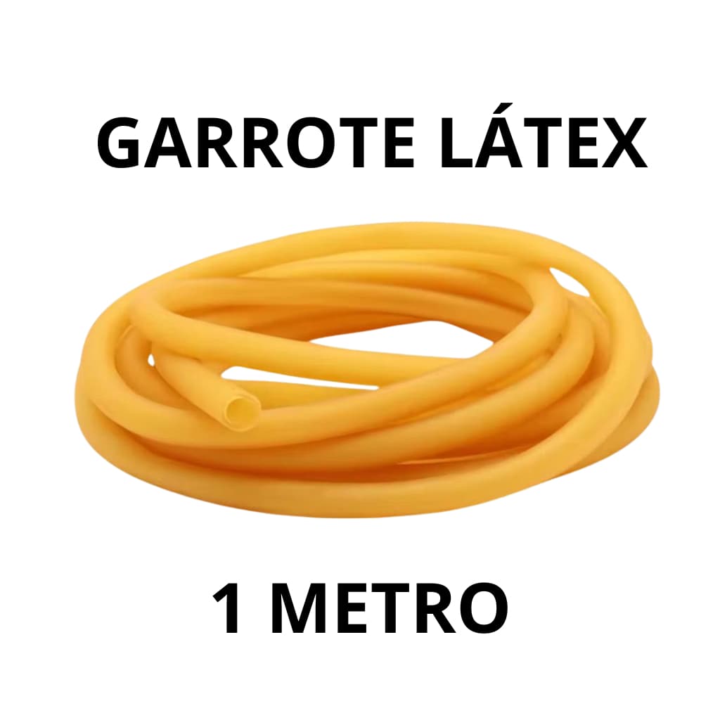 Tubo Garrote Látex Cirúrgico para enfermagem 200 e 204 1 metro, mangueira, Elástico, Borracha