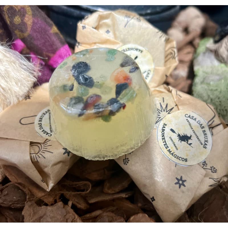 SABONETE ERVAS FITOTERÁPICOS UND DA BRUXA SABONETE  SABONETE PROTECÃO SABONETE AMOR SABONETE DINHEIRO SABONETE CHAKRAS