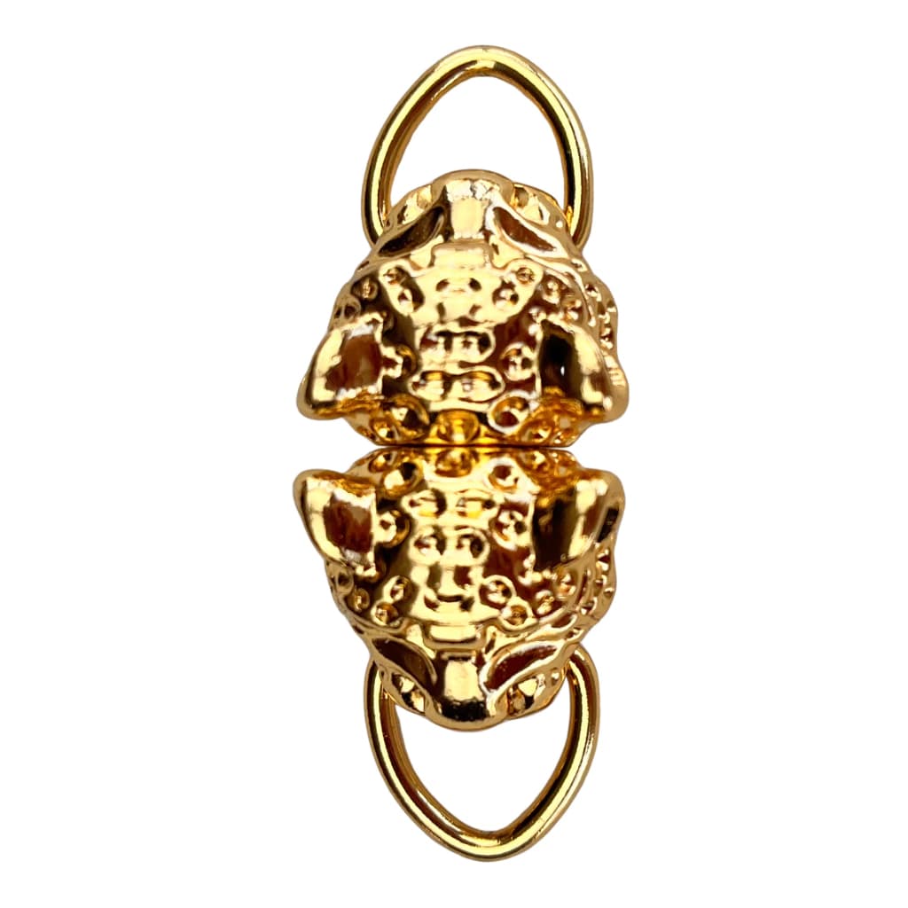 Fecho de Bolsa Tigre Imantado Acessório 5,5cm Para Bolsas Crochê - Und