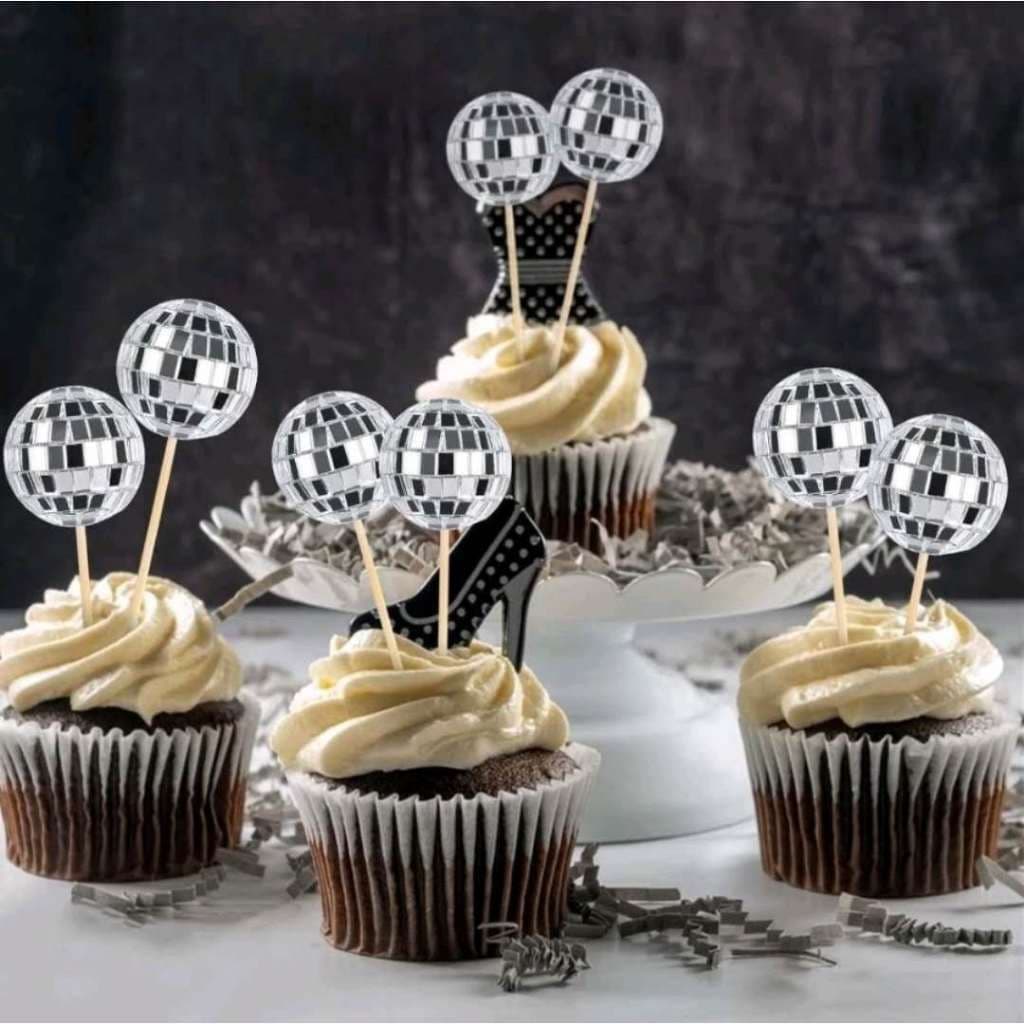 Espelho Bola De Bolos 2Cm Com Palito