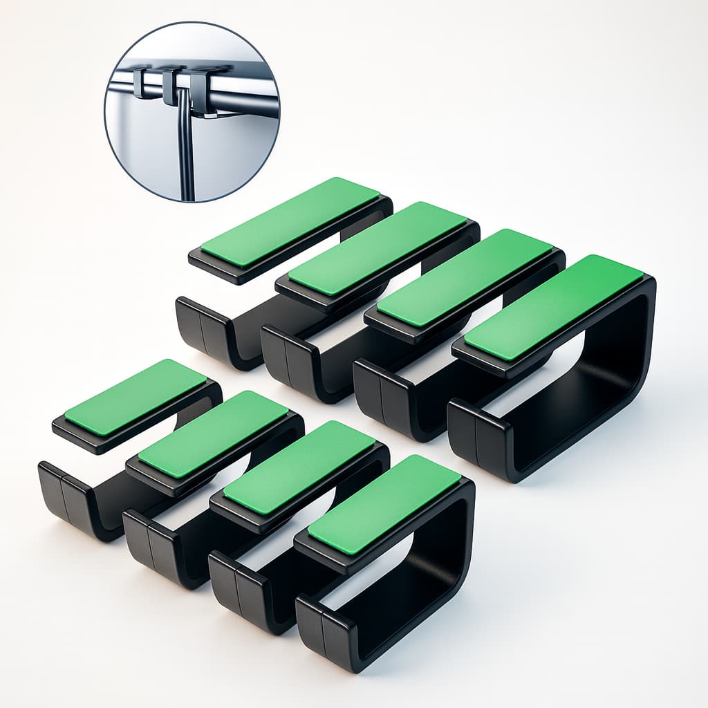 Organizador De Cabos para Esconder Fios Embaixo de Mesa Setup Gamer Resistente Organização