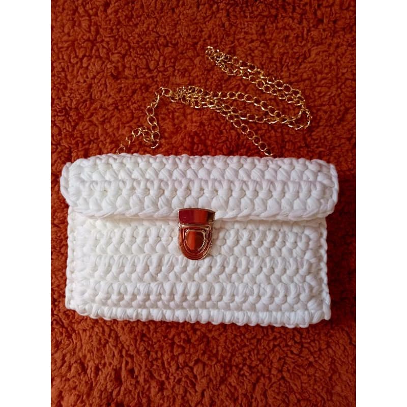 Carteira de fio de malha  (encomenda)