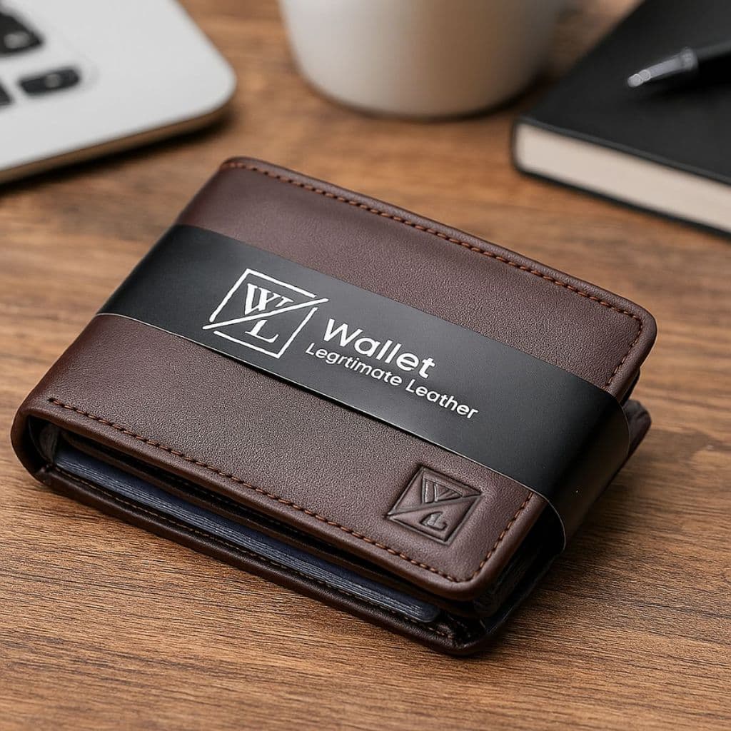Carteira Masculina Grande Couro Legitmo Compacta Elegante Porta Documentos Rg Cnh