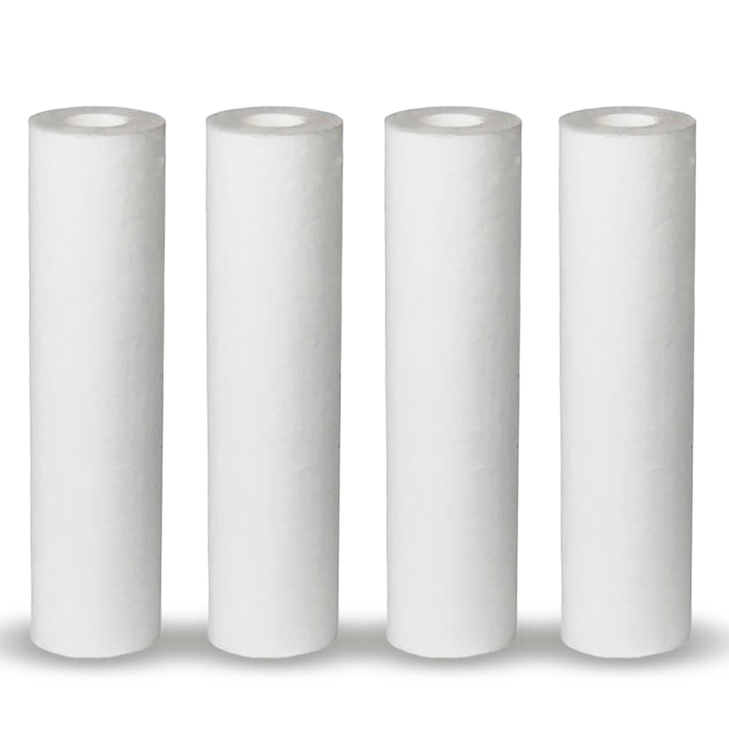 Kit 4 Filtro Refil Polipropileno Liso 9 3/4 Micra 1