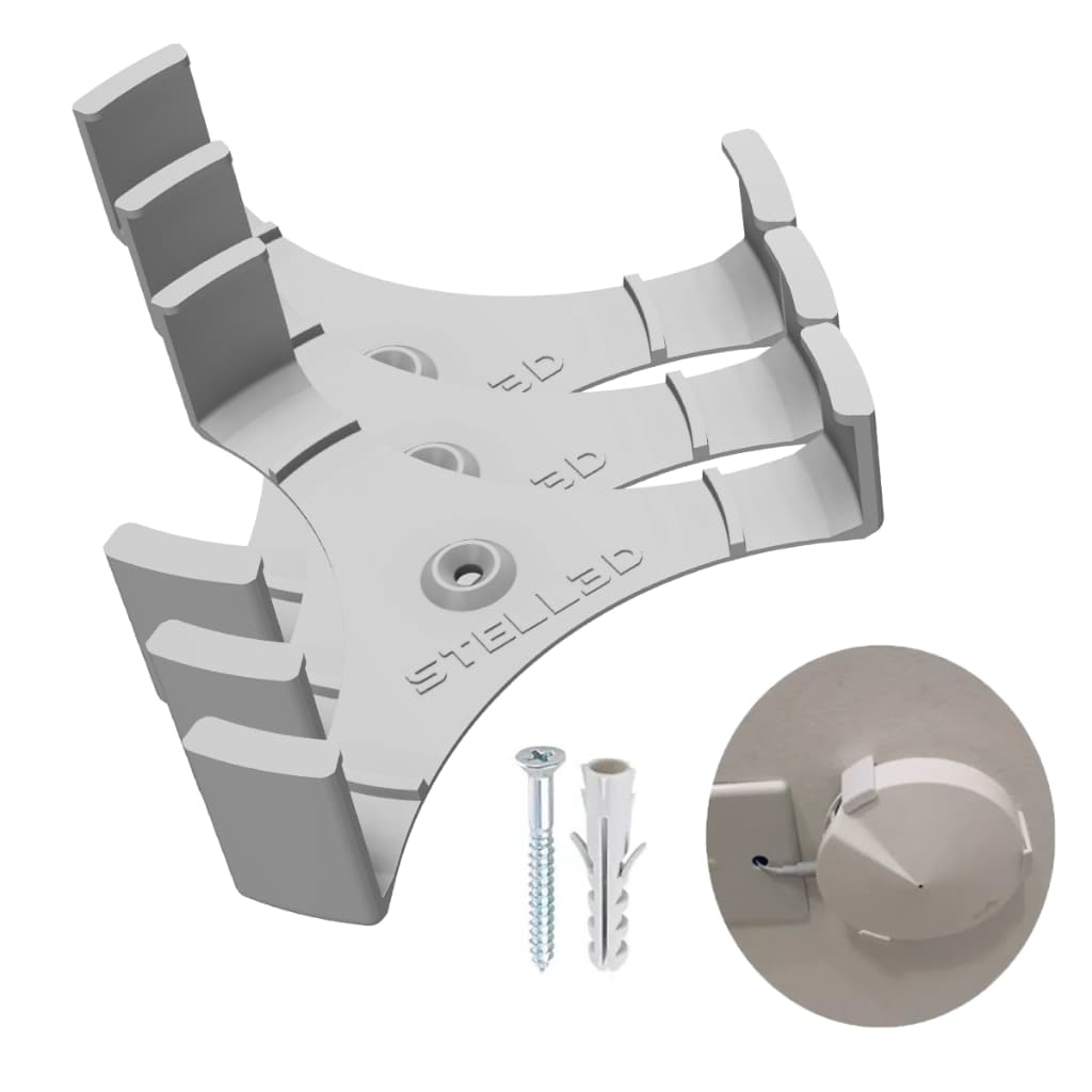 3 Suporte De Parede Teto Triangular Para Roteador Deco Tp-link M5 Ac 1300