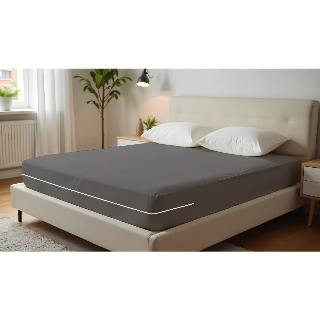 Capa para colchão malha gel solteiro,casal, queen e king com zíper