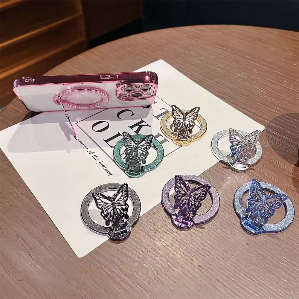 Suporte Para Celular Lindas Borboletas com Espelho