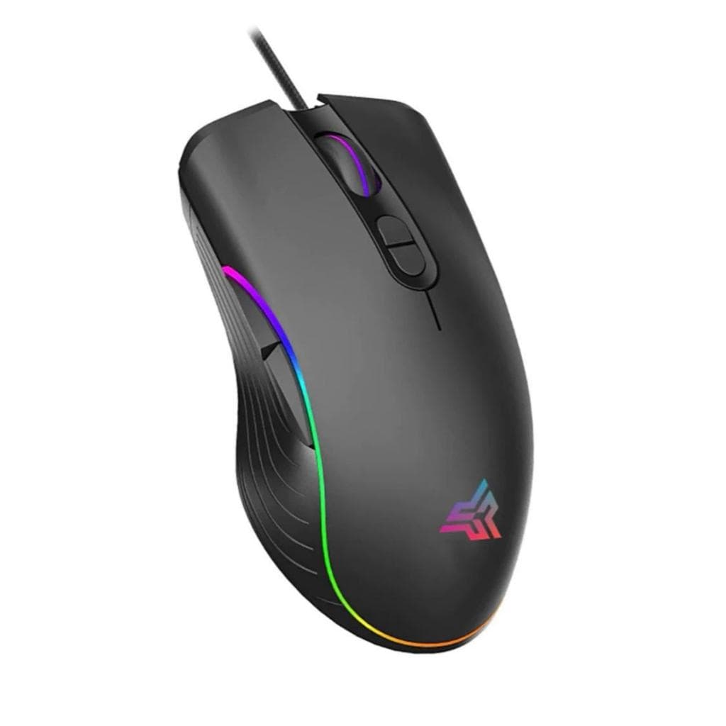 Mouse Gamer ANÚBIS MU008 Iluminação LED RGB Compatível com PC e Videogames.