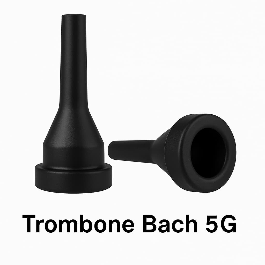 Bocal 3D Trombone Bach 5G – Plástico Som Natural