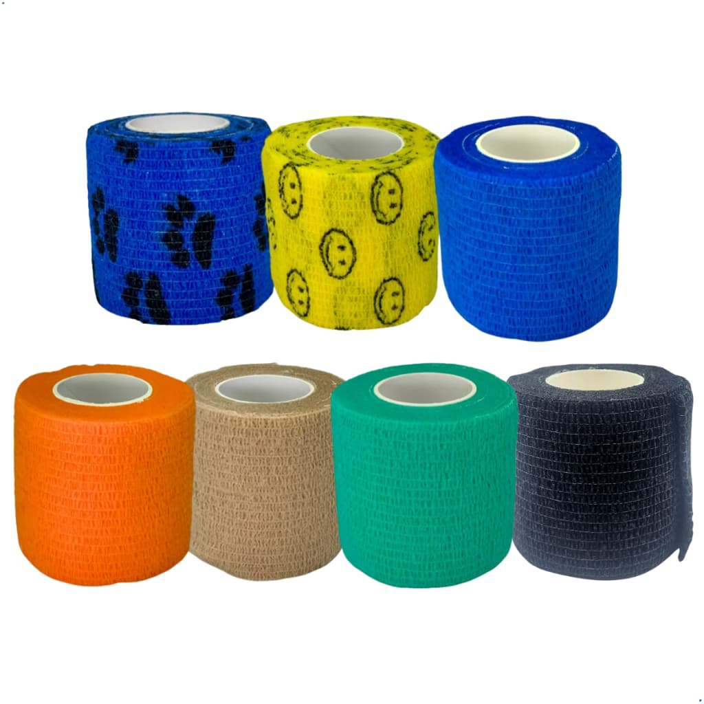 Bandagem Elástica Flexível S/ Látex 5cm X 4,5m Várias Cores
