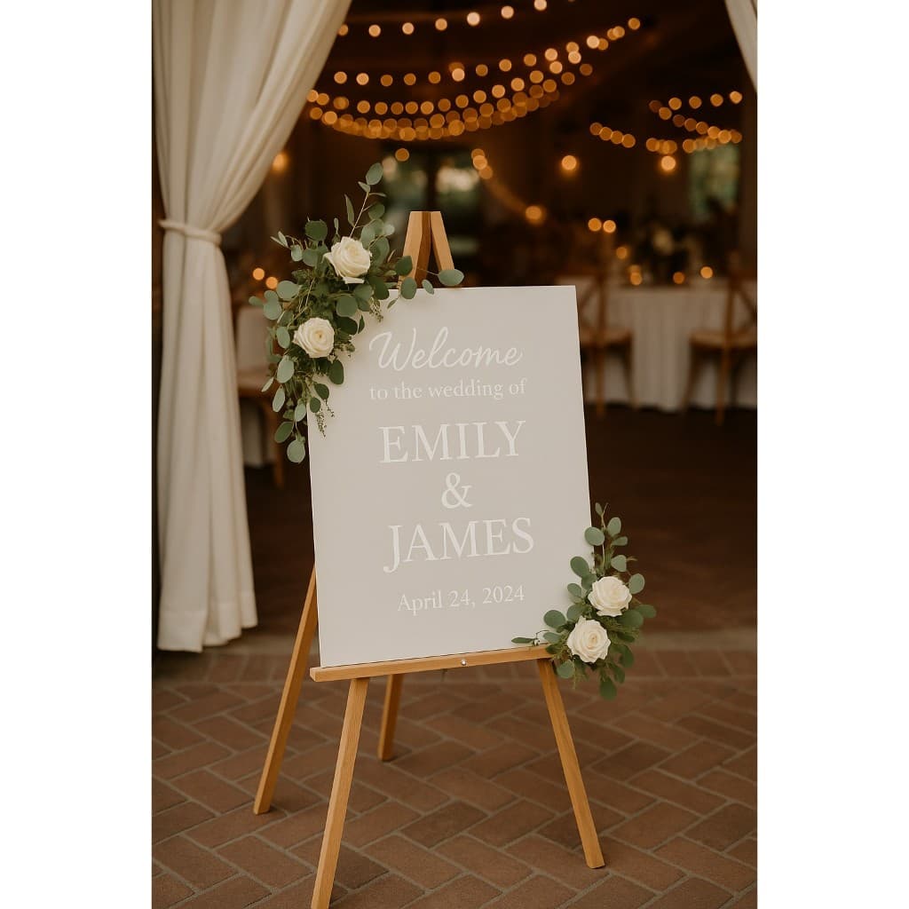 Cavalete Para Placa Painel Quadro Tela Eventos Festas 1,20m