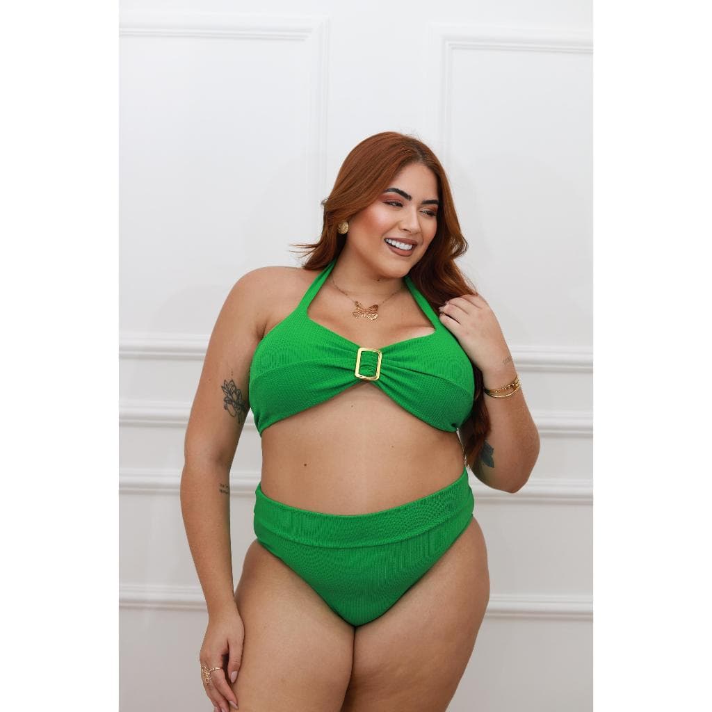 Biquíni Plus Size com Bojo Confortável e Estiloso Moda Praia Verão