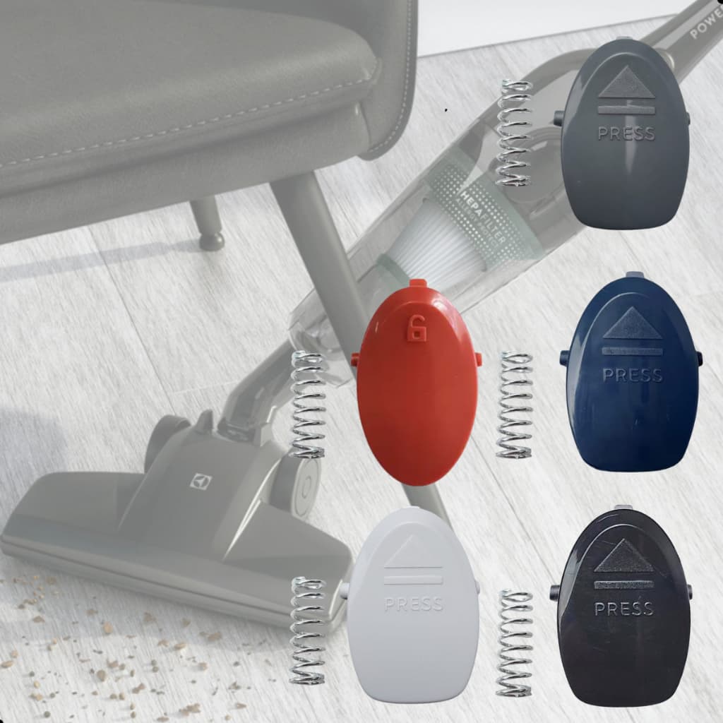 Botão Tecla + mola para Aspirador De Pó Original Electrolux Stk