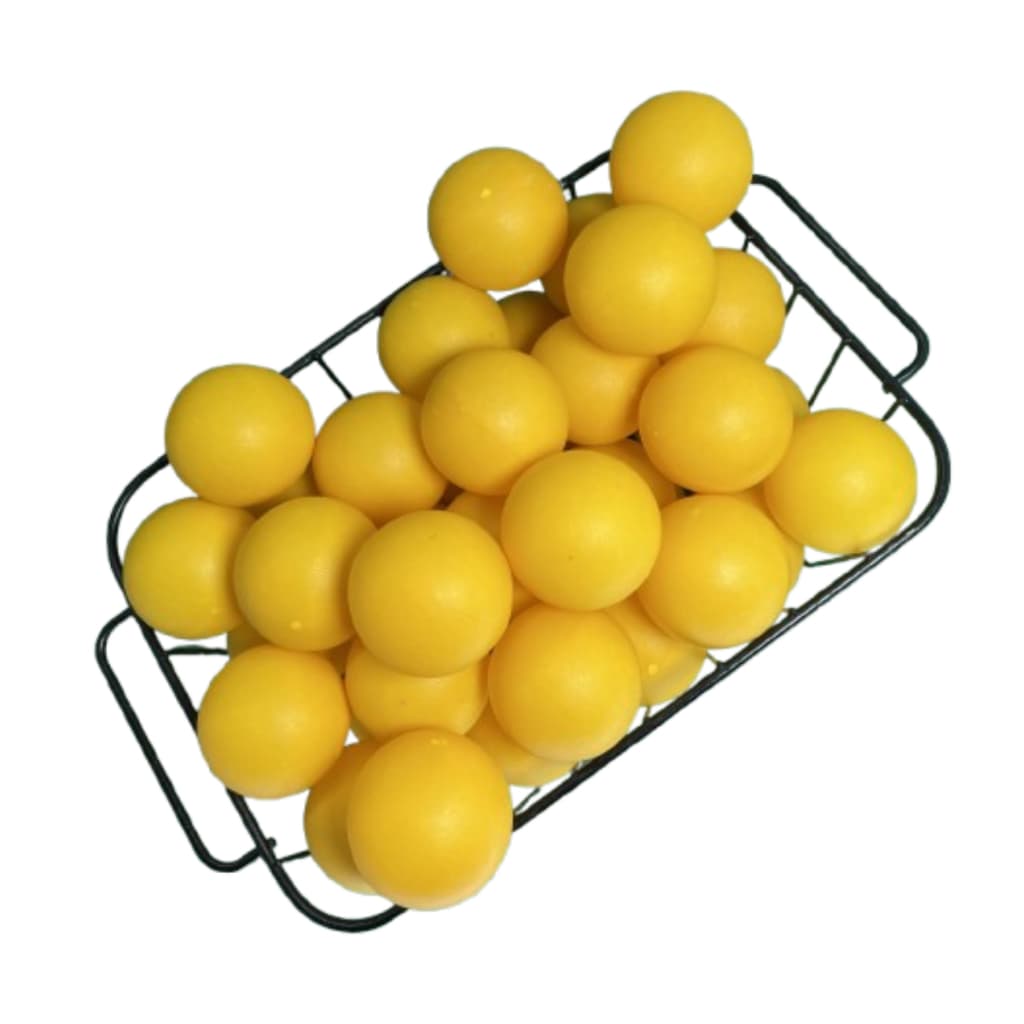 Pacote Com 100 Unidades Bolas / Bolinhas De Ping Pong Laranjas - Tênis de Mesa