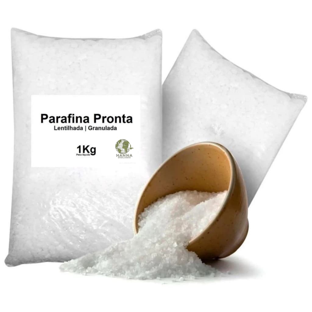 PARAFINA LENTILHADA 140/145 -  100% PURA NACIONAL - VELAS E PRODUTOS ARTESANAIS EM GERAL