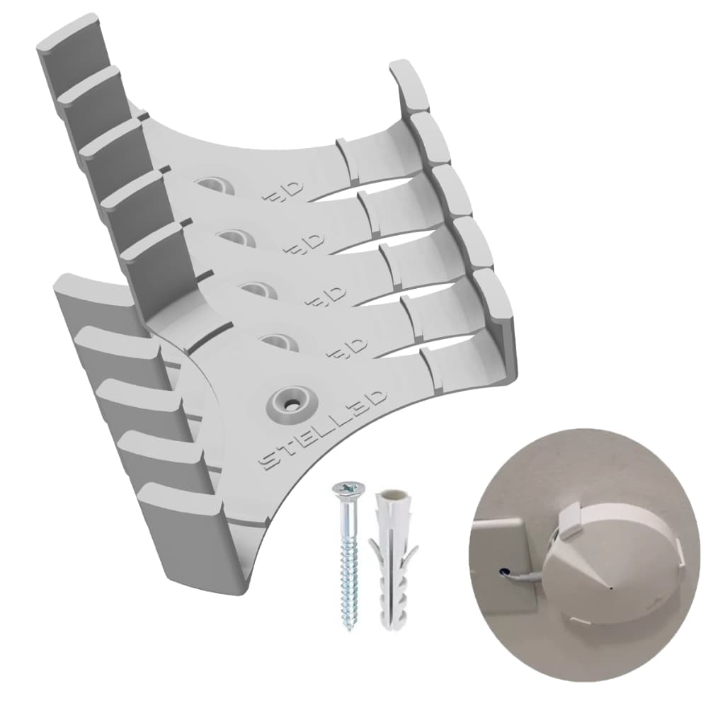 5 Suporte De Parede Teto Triangular Para Roteador Deco Tp-link M5 Ac 1300