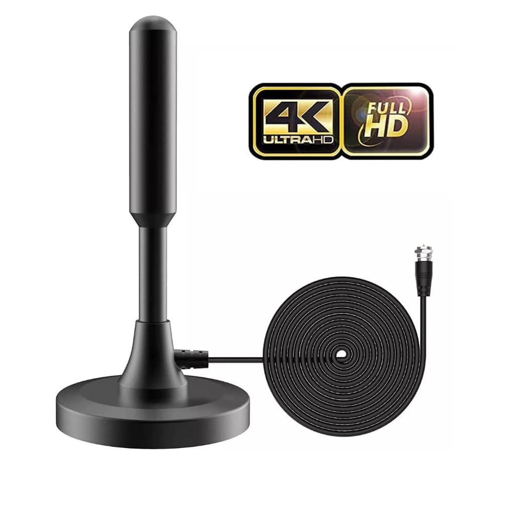 Antena Digital Tv Hd Interna / Externa 4k Portátil 3 Metros