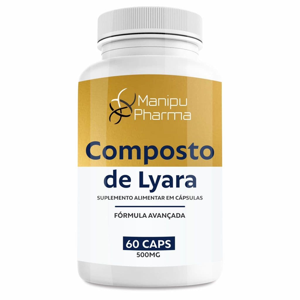 1 Pote Fórmula Composto de Lyara 60 Cápsulas - Suplemento Alimentar