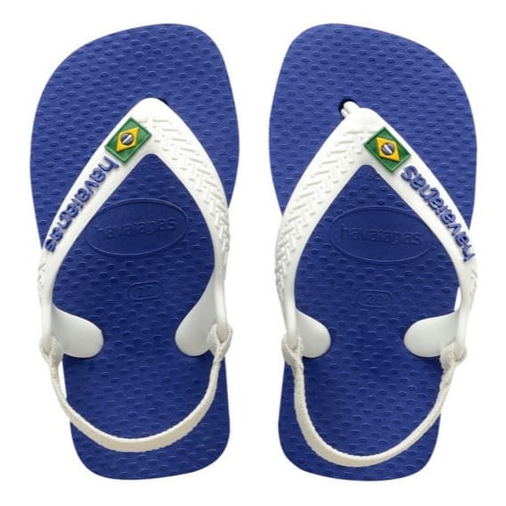 Chinelo Infantil Havaianas New Baby Brasil Logo