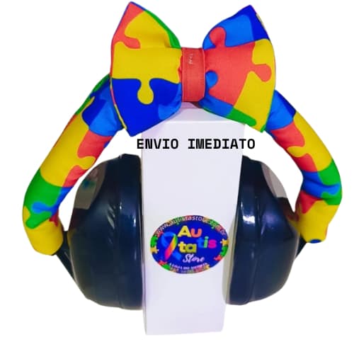 🎧 Abafador de Ruídos Infantil de laço | Proteção Auditiva Autismo Sensibilidade Sonora