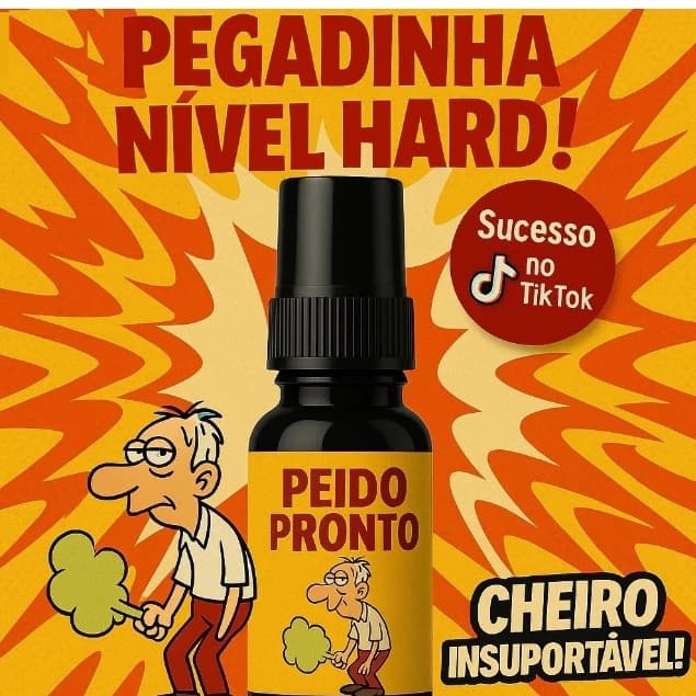Spray Peido Pronto Pegadinha Trolagem Bomba Fedorenta Engracada 30ml