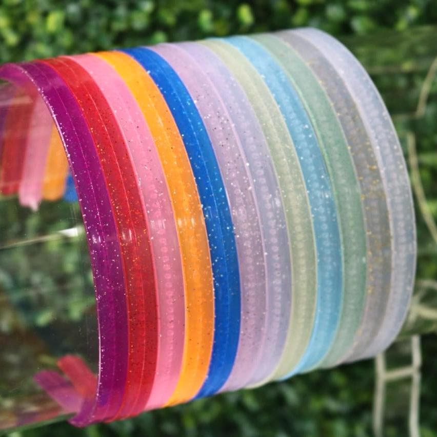 Kit Tiara De Dentinho Silicone Inquebrável 10mm - 12 Unidades