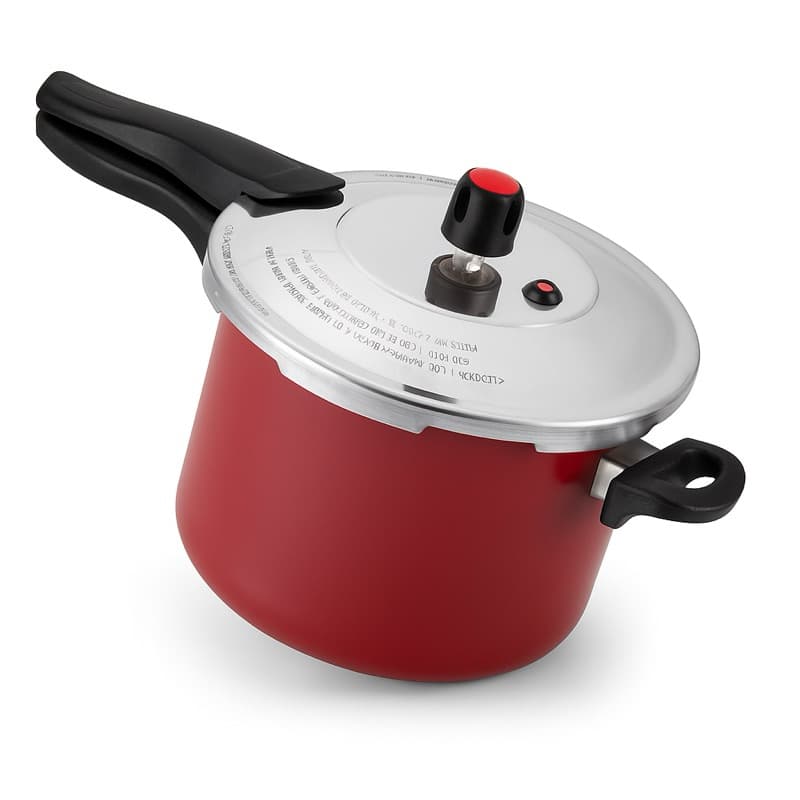 Panela De Pressão 4,5 Litros Antiaderente Teflon Com Tampa Externa Cinza PROMOÇAO