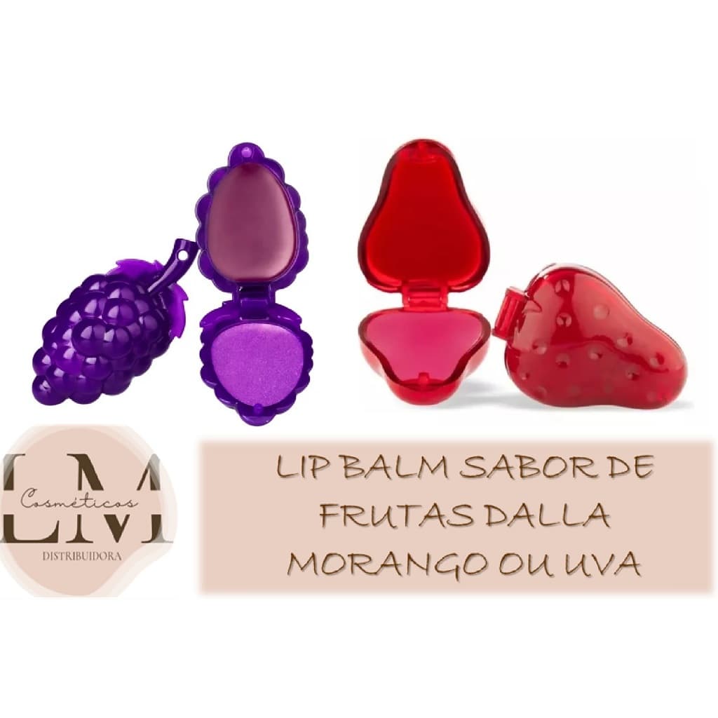 Lip Balm Sabores de Fruta Dalla
