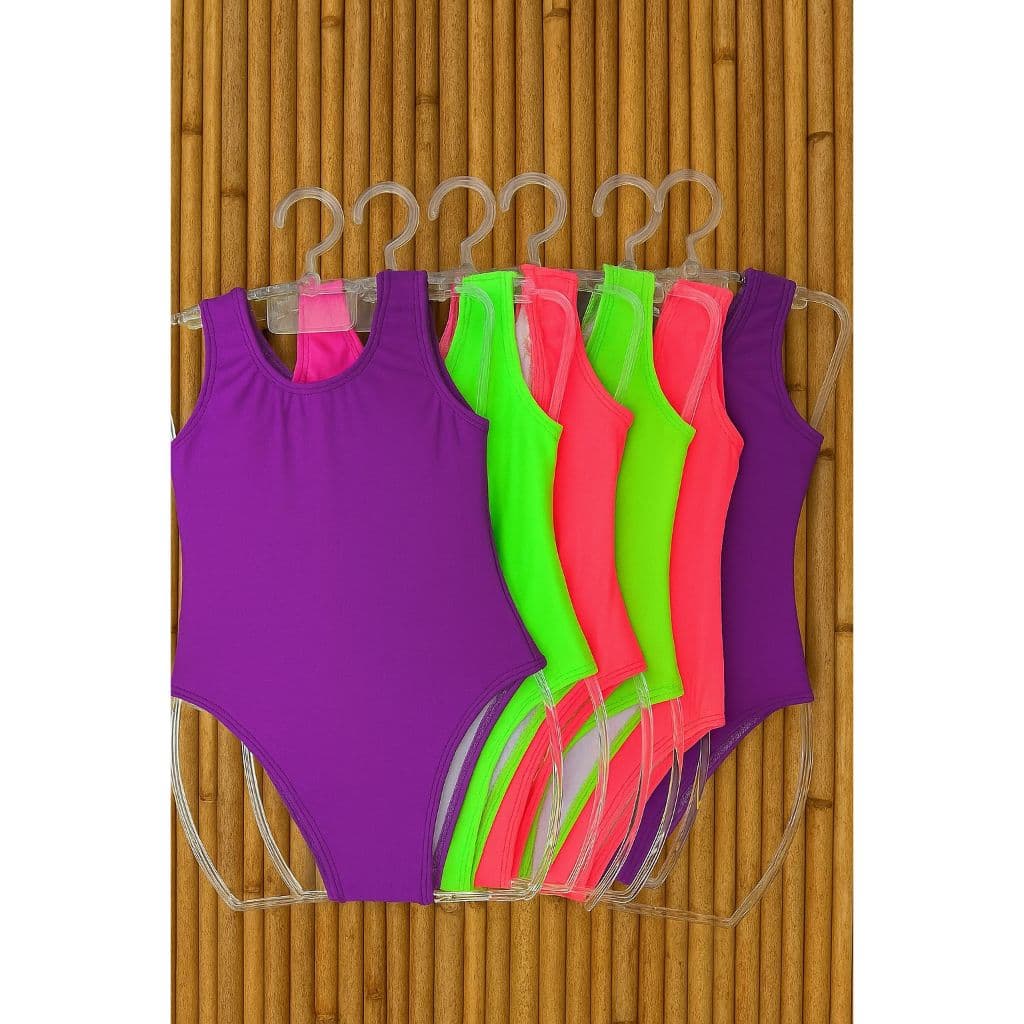 Maiô Body Julia | Body | Tamanho 2 ao 16 | Maio Infantil Juvenil | Body Infantil Juvenil | Bory |