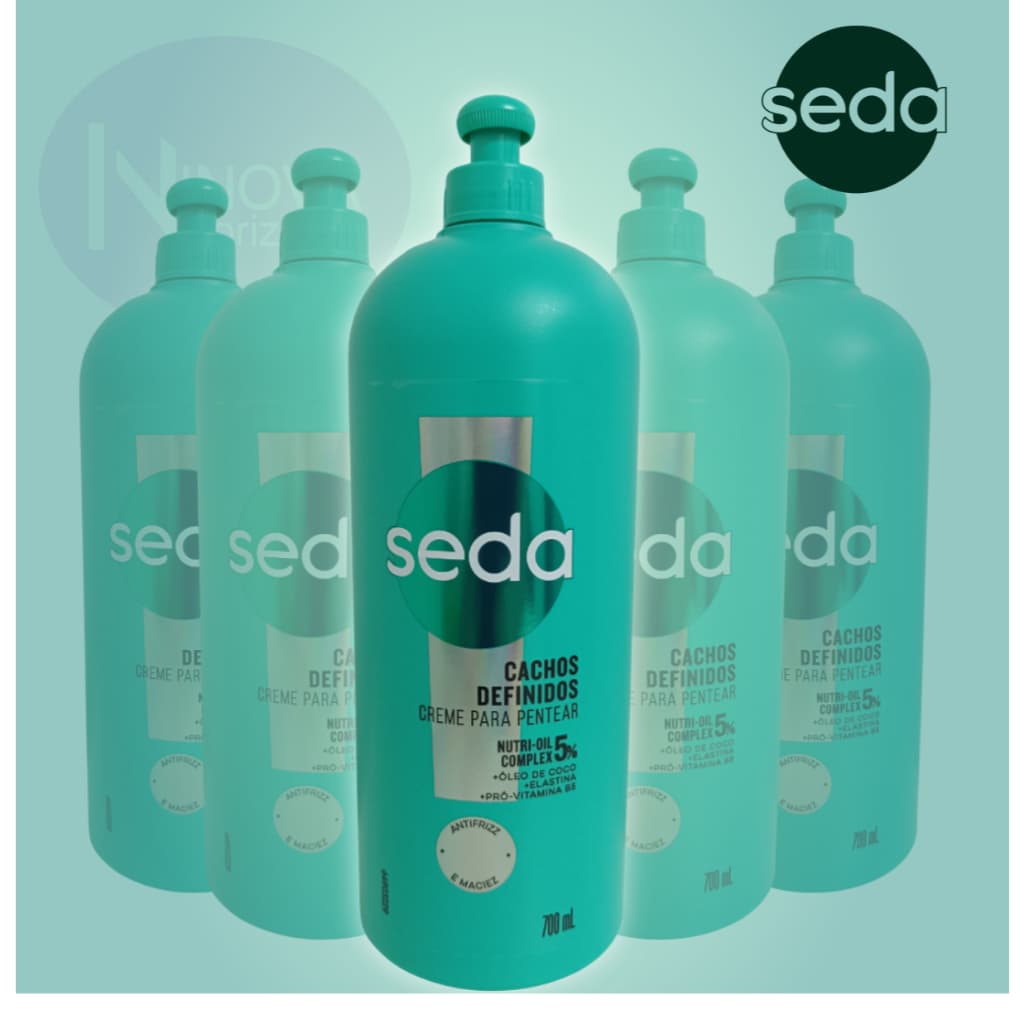 CREME PARA PENTEAR CACHOS DEFINIDOS SEDA - 700ML