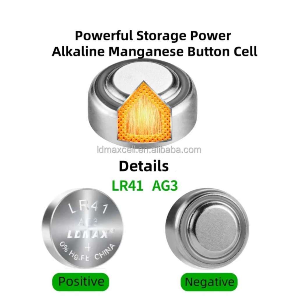 Pilha Alcalina 377A LR41 LR1130 bateria de Brinquedos Relógios Despertadores