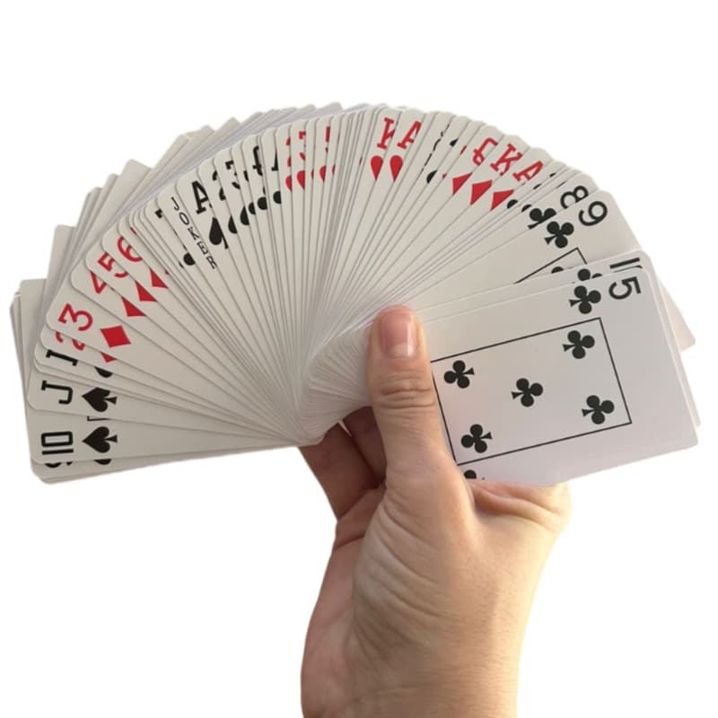 Baralho Mágico Bisotê Encontre a Carta Escolhia + QR Code C/ 20 Formas de Apresentar o Truque Encantamento