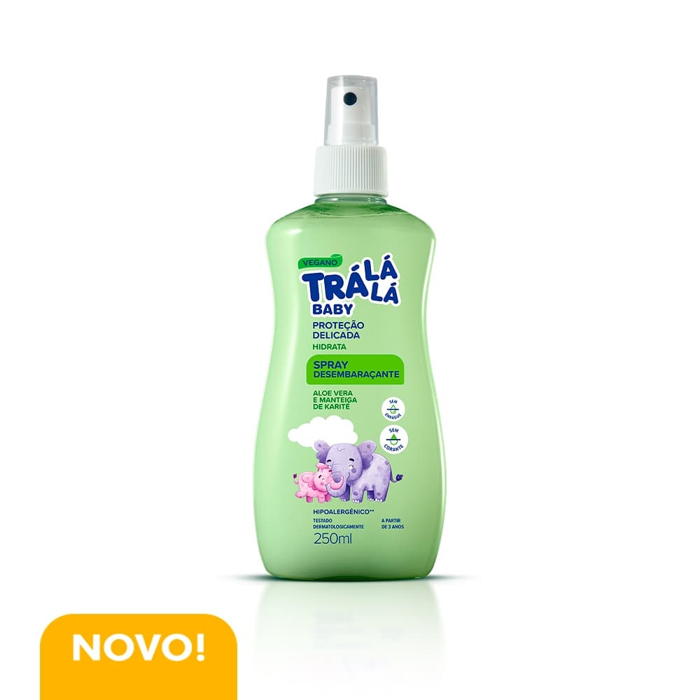 Spray Desembaraçante Hidrata Trá Lá Lá Baby (200 ml)