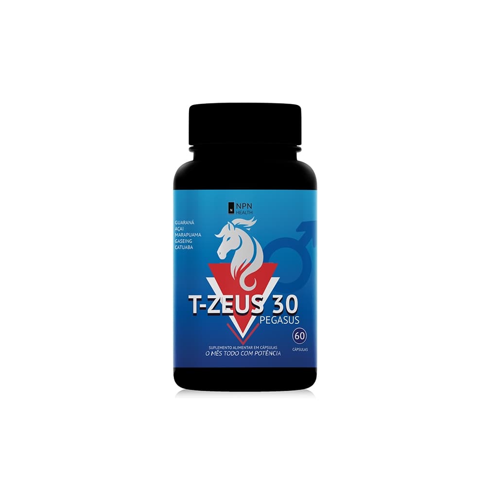 T-ZEUS 30 Original 60 Cápsulas - Envio Rápido - Fórmula Forte