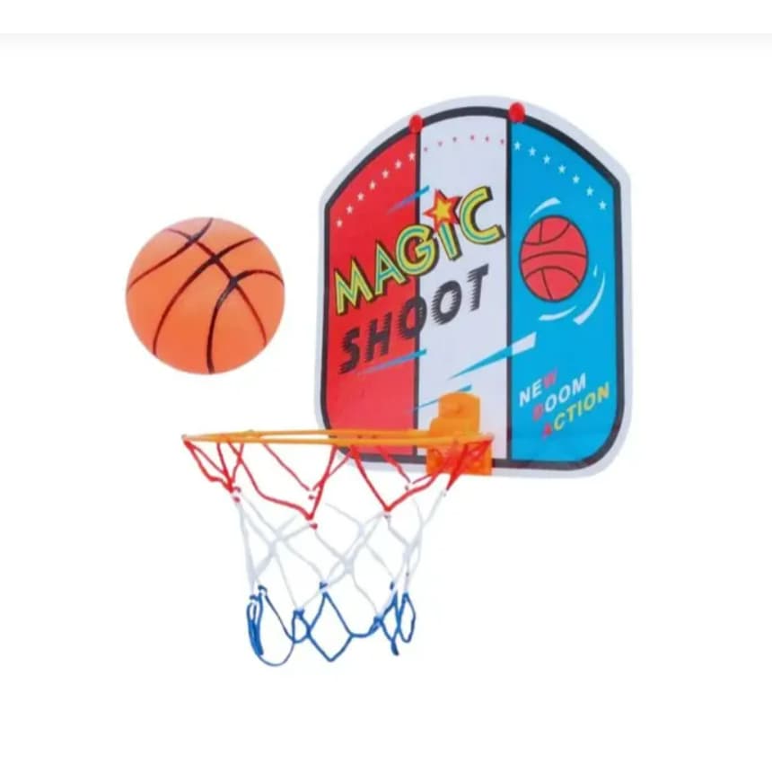 Mini Cesta tabela De Basquete Infantil C Bola Aro Rede Criança Brinquedo Esportivo Jogo Educativo