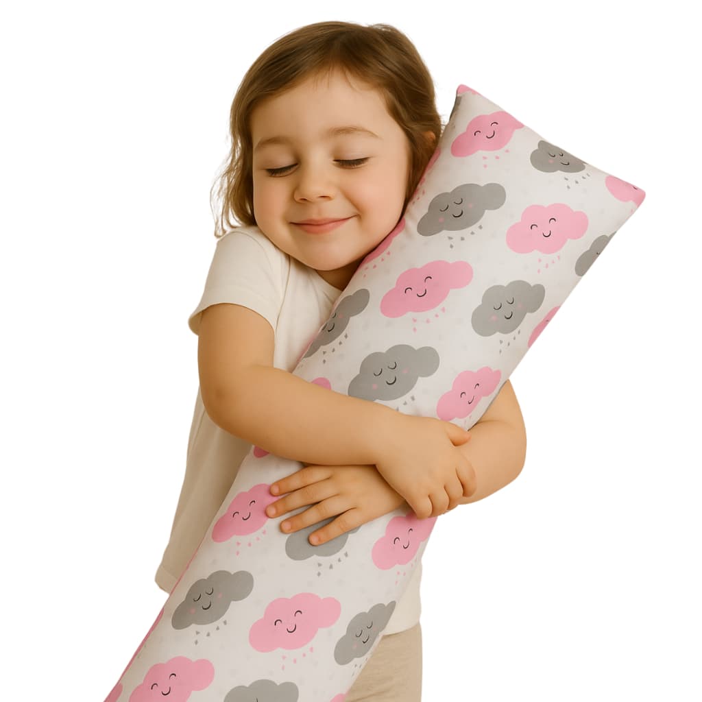 Travesseiro de Corpo Xuxão Infantil + FRONHA 100% Algodão