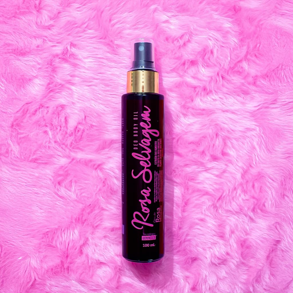 Óleo Rosa selvagem clareador de manchas na pele e foliculite.