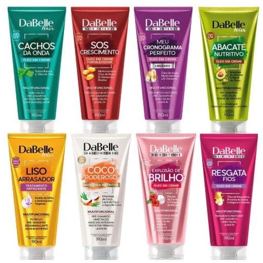 Óleo para Cabelo Em Creme Dabelle Multifuncional 190g