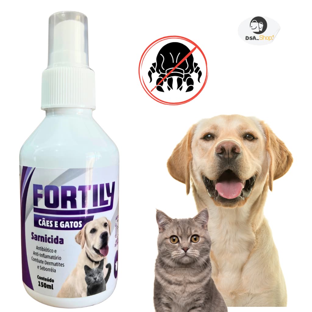 Spray Sarnicida Antibiotico Anti-inflamatorio Fortily 150 ml