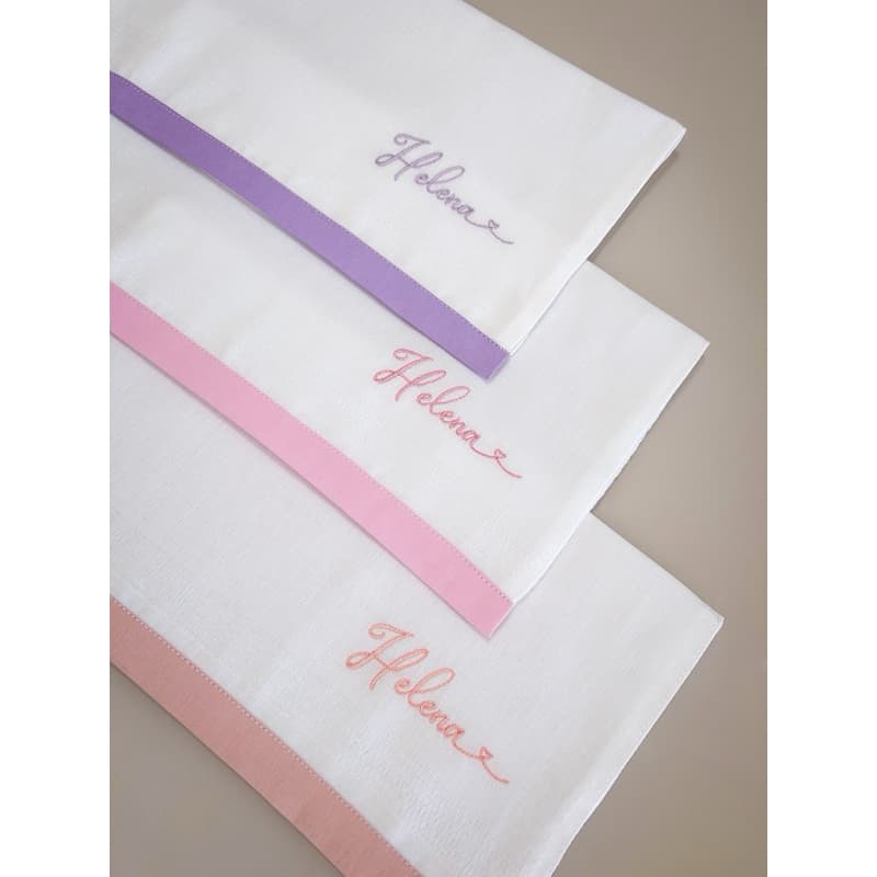 kit Fraldas de boca personalizadas menina