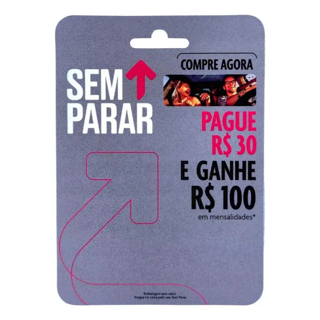 Tag Sem Parar Sem Filas Pague 30 E Ganhe 100 Em Mensalidades
