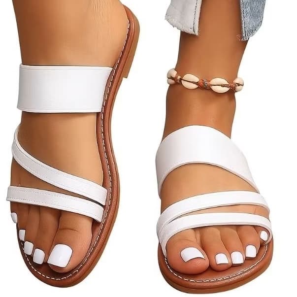 Sandália rasteira feminina envio rapido